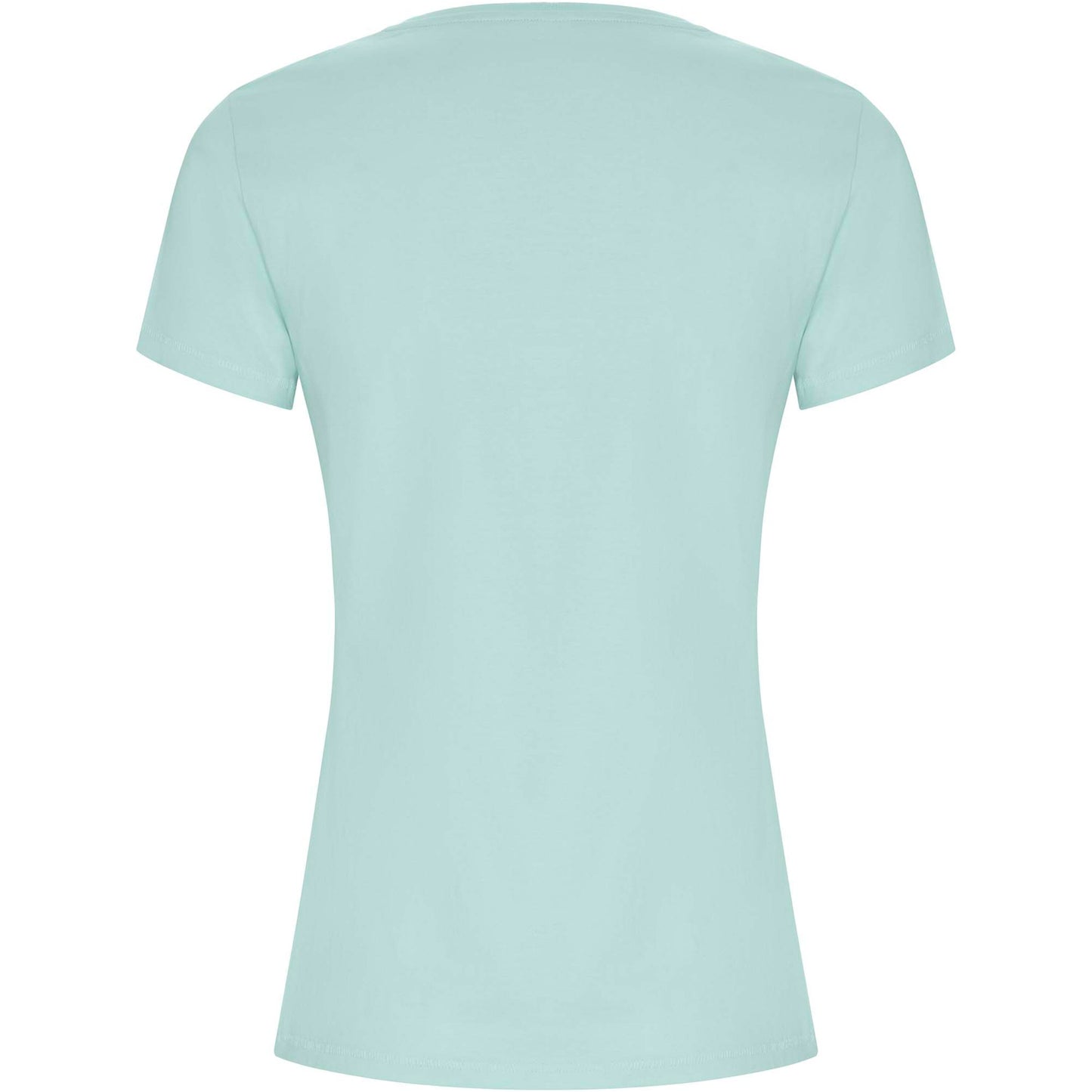 Golden kortärmad T-shirt för dam