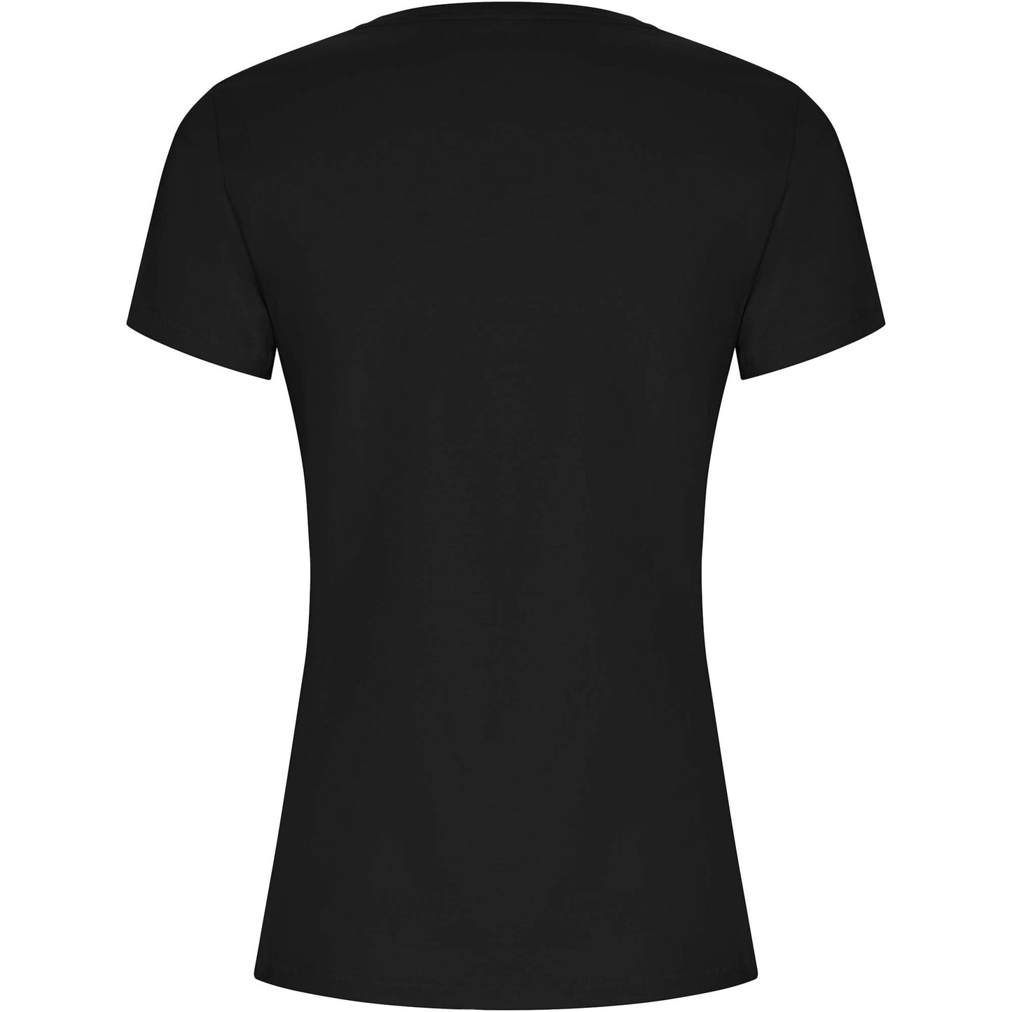 Golden kortärmad T-shirt för dam