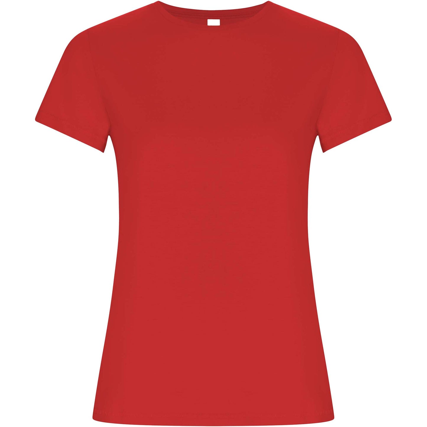 Golden kortärmad T-shirt för dam
