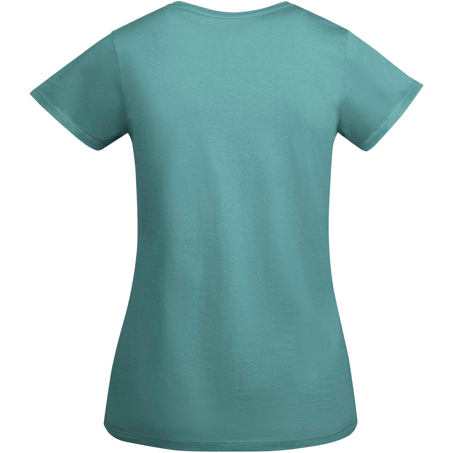 Breda kortärmad T-shirt ekologisk bomull dam