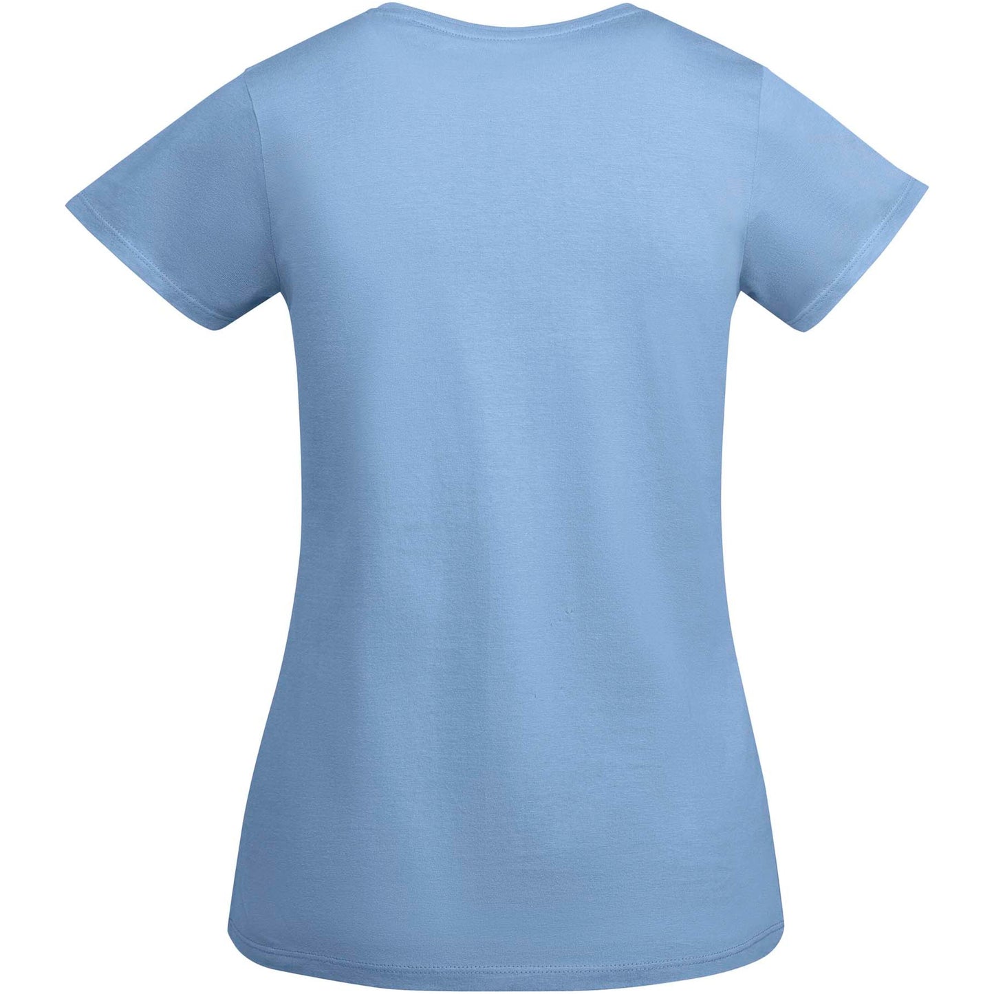 Breda kortärmad T-shirt ekologisk bomull dam
