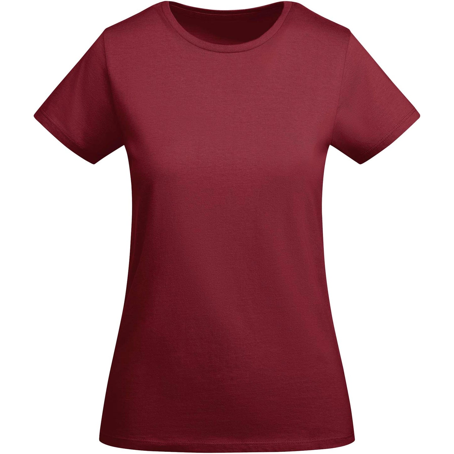 Breda kortärmad T-shirt ekologisk bomull dam