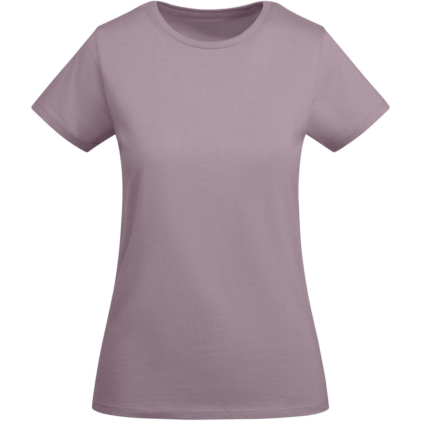 Breda kortärmad T-shirt ekologisk bomull dam