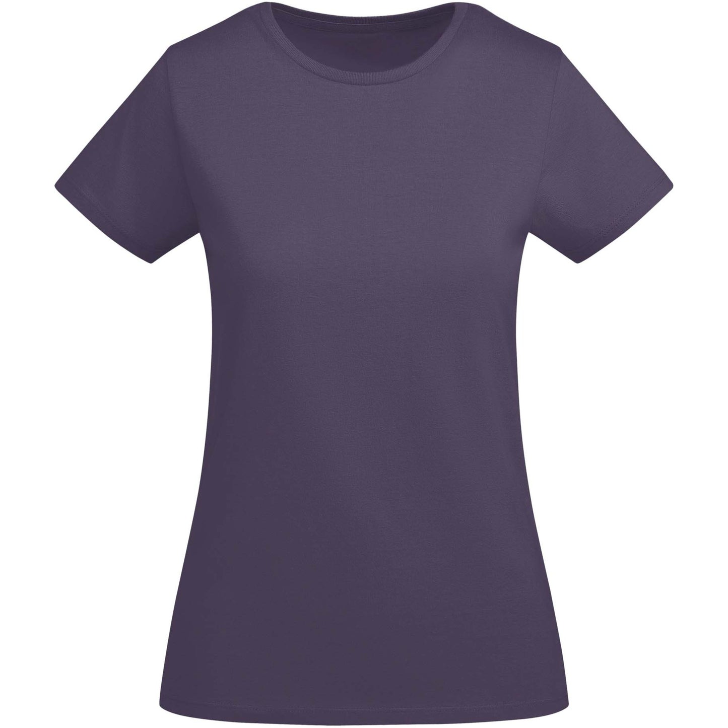 Breda kortärmad T-shirt ekologisk bomull dam