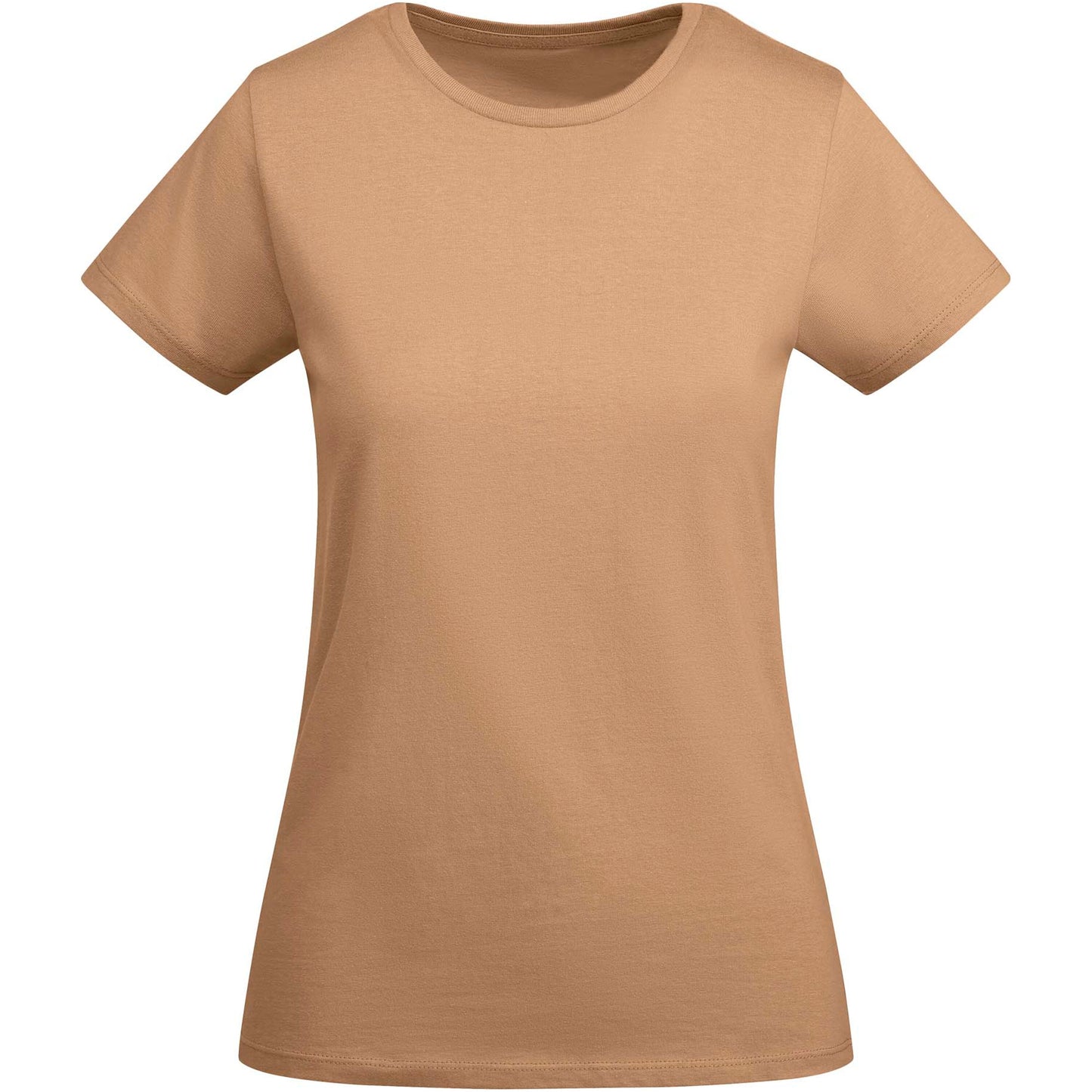 Breda kortärmad T-shirt ekologisk bomull dam