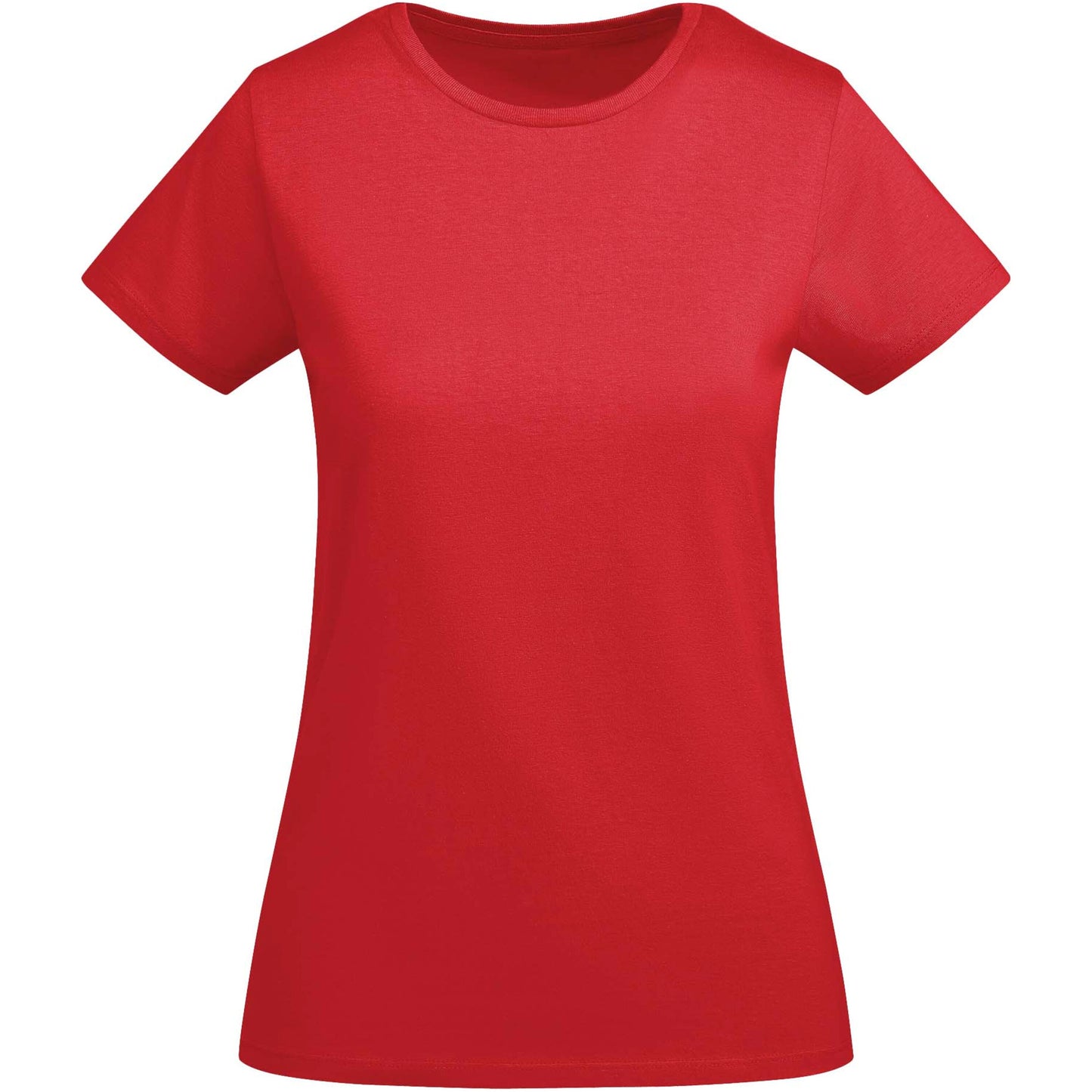 Breda kortärmad T-shirt ekologisk bomull dam