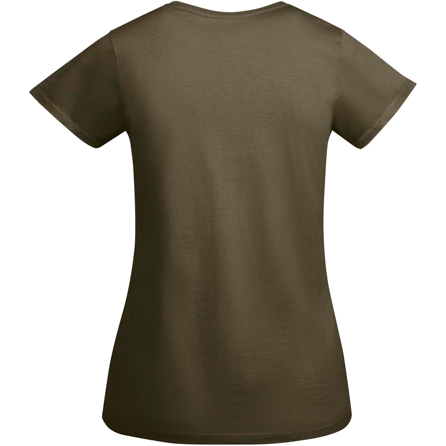 Breda kortärmad T-shirt ekologisk bomull dam