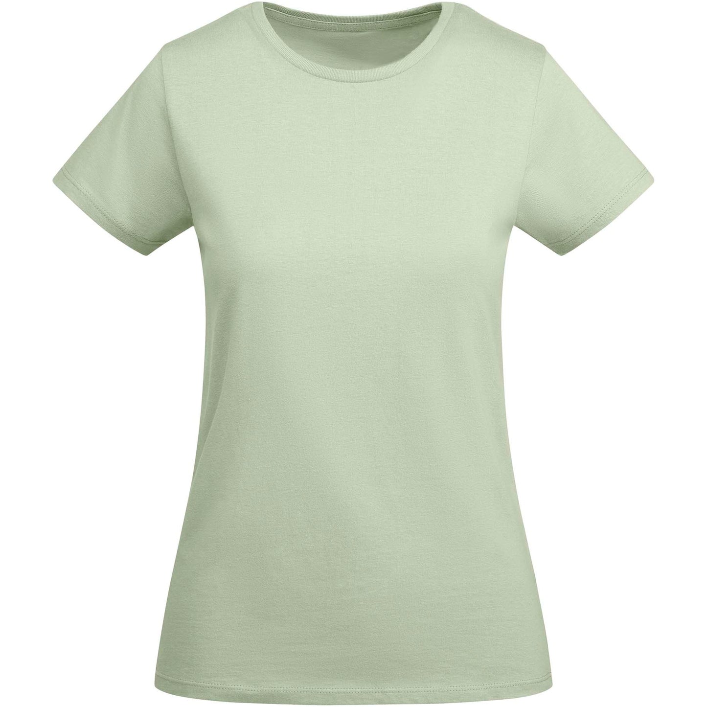 Breda kortärmad T-shirt ekologisk bomull dam