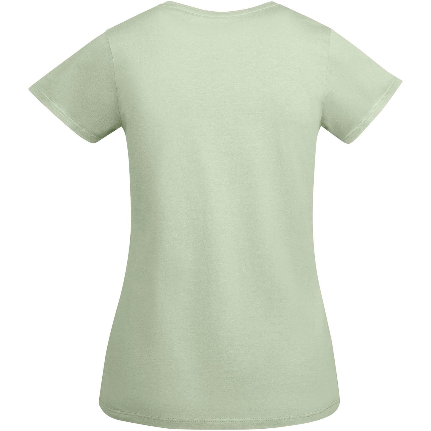 Breda kortärmad T-shirt ekologisk bomull dam