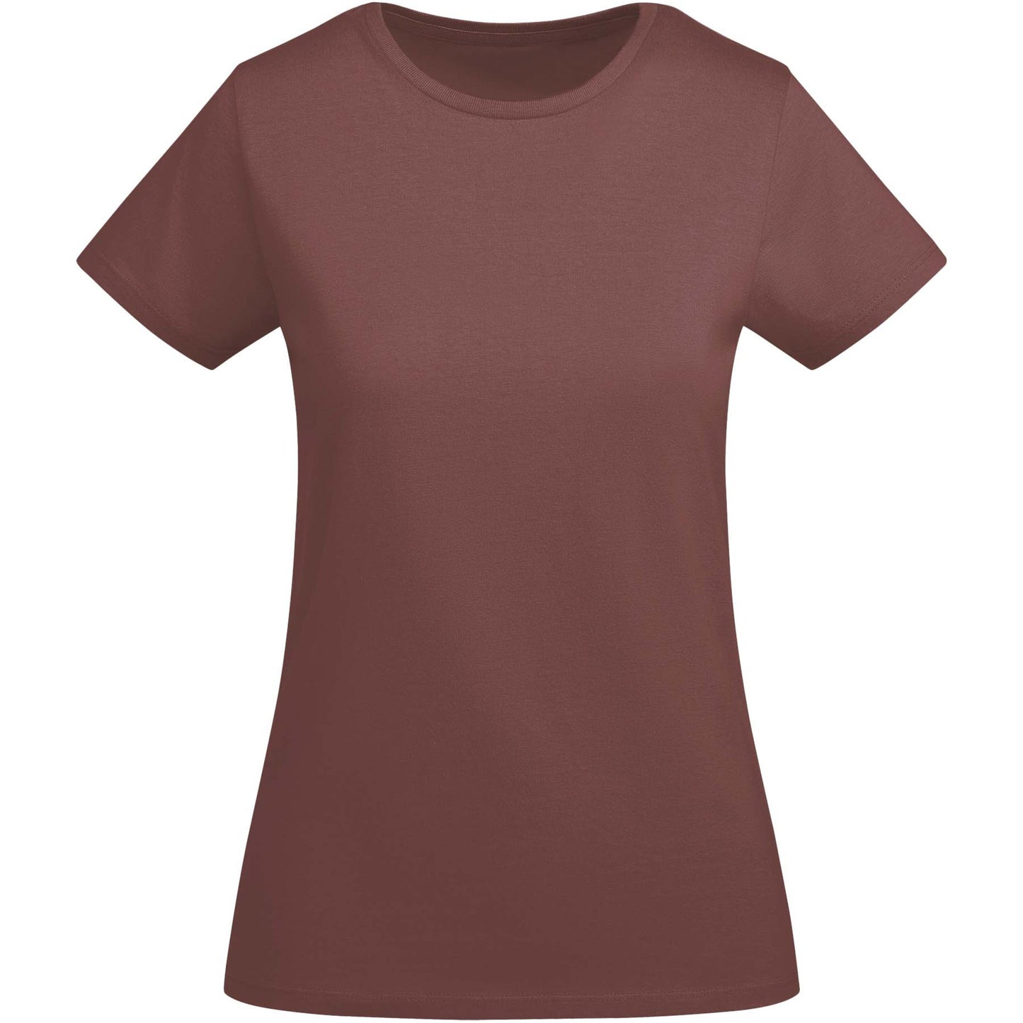 Breda kortärmad T-shirt ekologisk bomull dam