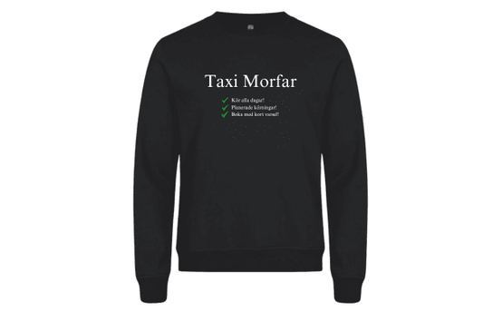 Sweatshirt - Taxi Morfar